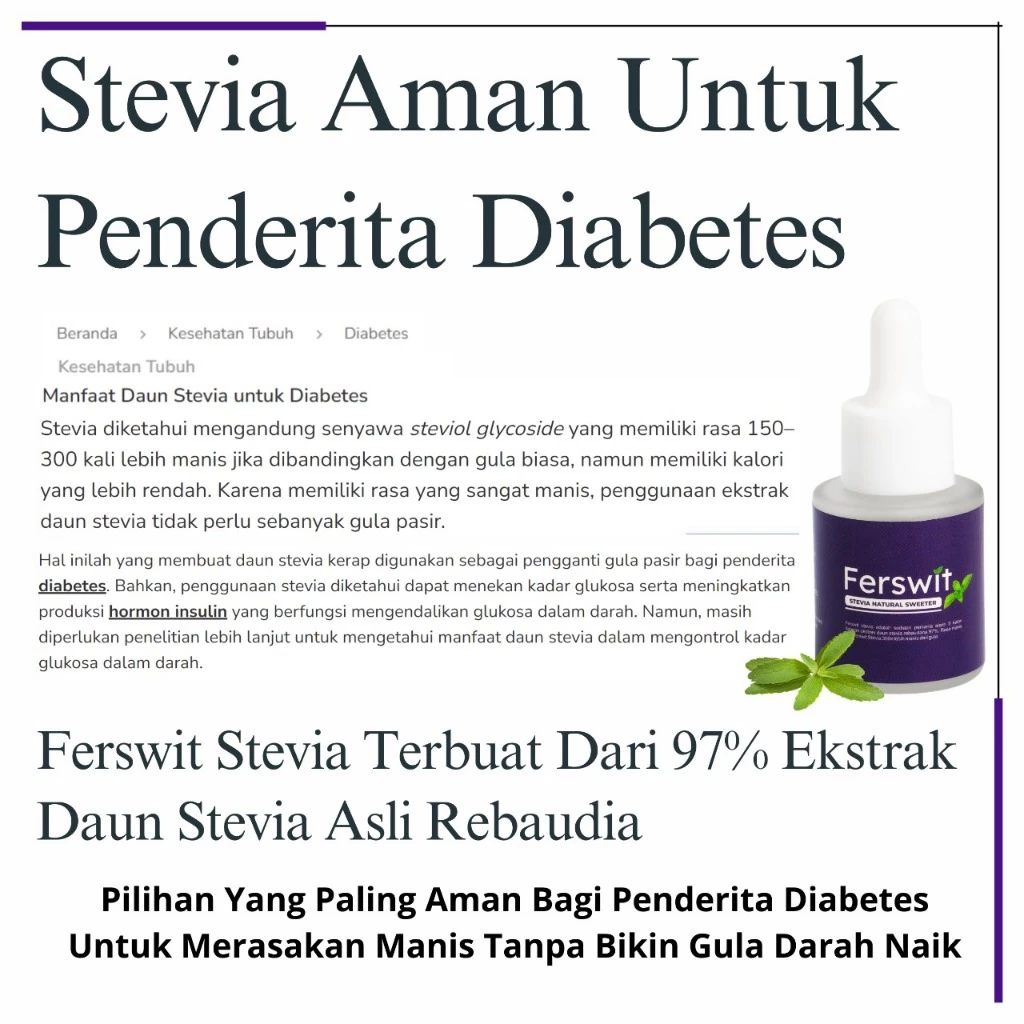 stevia untuk penderita diabetes